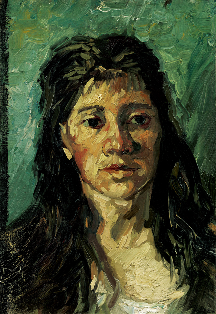  文森特·威廉·梵高  Vincent Willen Van Gogh —— 女人肖像 (4)